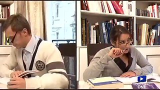 Charlotte shows her tutor that she appreciates it. Charlotte de Castille: Blowjob, Babe  Anal Porn