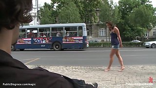 Barefoot Hot Slave Fucked In Bus