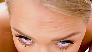 Harley King Hot Small Tits Petite Blonde Bikini Tight Ass POV Extreme Deepthroat Blowjob