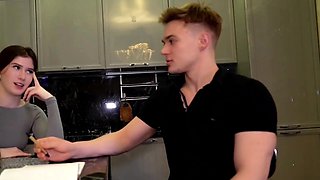 SIRENA MILANO in a XXX home video fucky-fucky with two teen
