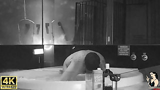 Boss Fucking Employee in the Pool and Filming Everything