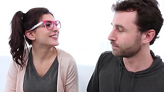 Shameless teen brunette exciting porn story