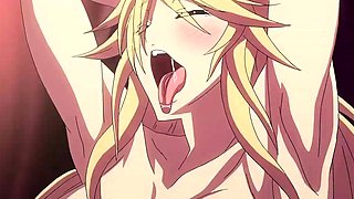 Dominatrixes and sperm showers in a hentai anime movie