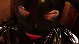 Masked Submissive Teen Anal Fever Waits for Her Master Part 1