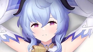 Ganyu BDSM Titfuck X Blowjob