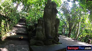 Big bootie Thai GF in a homemade sex sex tape