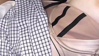 Asian Beauties Pleasing a Gang of Big Dicks