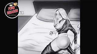 Thanks to surveillance cameras, she discovers that her boyfriend is cheating on her with her stepsister
