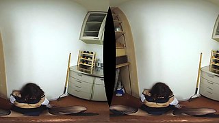 Glamour teen seductress hot VR sex video