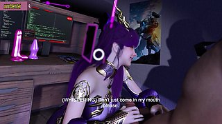 Zi Yan 3D Temptation: Goddess of Curves - 3D Animation