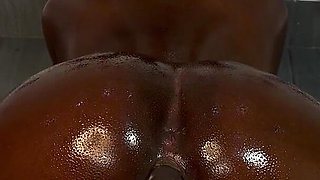 This Fuck Machine Dumped a Huge Cum Load in My Pussy and Made Me Squirt Twice