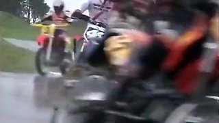 Bunch Of Biker Girls Fucked After The Race