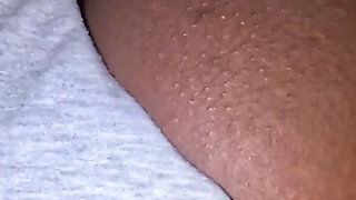 Big White Cock Doggying Ebony Butt Prior to Cum Inside