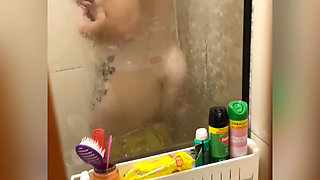 I caught my sister-in-law in the shower