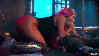 Kiki Minaj loves riding Danny D's monster cock
