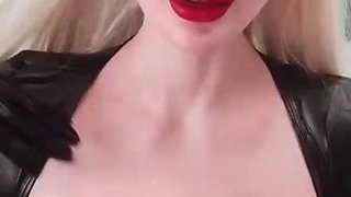 Busty glamour MILF horny video