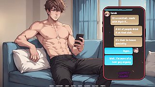 Visual novel, club, 3d animation