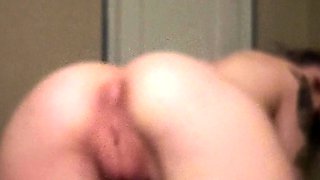 Blonde tight pussy babe solo toy fun in glamour masturbation
