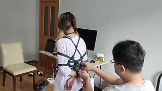 Newcomer Xiao Yi sister white cotton socks snake bound