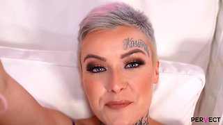 PERVECT Tabitha Poison gets an interracial trio