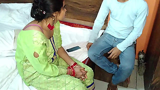 Chacha ki beti ko boor chodna sikha diye