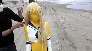 Big boobs amateur hottie sex outdoor in public
