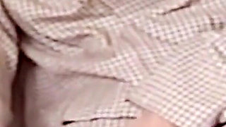 My Wife After Work Goes with Her Boss to Her Department and She Masturbates Before Fucking