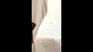 Step Mom Shows her big ass for me in my bedroom in the day time when dad is gone.
