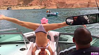 Spring Break Girls Go Wild On Lake