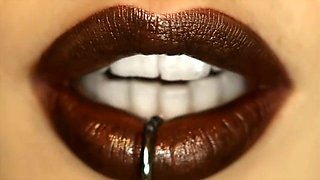 Black-haired Anna Morna Poking In The Pool Table With Her Melons - Anastasia Morna