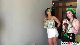 A highly slutty st pattys day