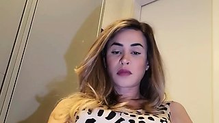 Amateur Solo Shemale Masturbation