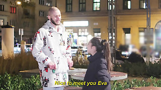 Petite Italian Eva Generosi Public Pickup For Creampie - Cum Inside Teen Pussy
