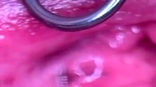 Extreme Close up Pee and My Pierced Pussy and Clit Compilati