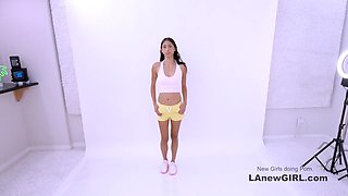 Cutie Pie has a hard time not cumming too fast