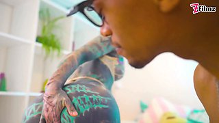 Alt babe gets wrecked by that massive BBC