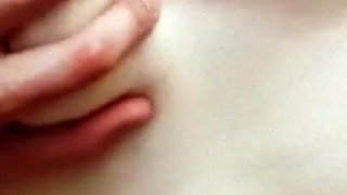 Cum on Her Teenytitts