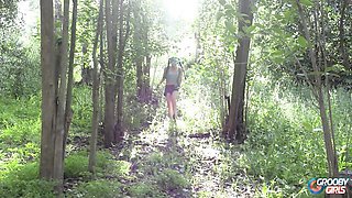 Outdoor dirt with funny Zariah Aura from Grooby Girls