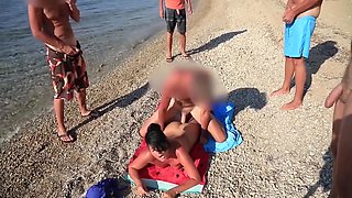 Cumshot Party In Mykonos! Fuck Me In The Ass!