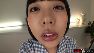 Wet Tongue, Filthy Mouth, Bratty Stare - Yua Nanami Dares You to Finish in Her Mouth
