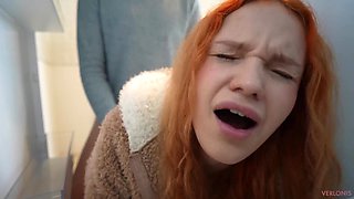 OMG I got Stuck in the Porking Fridge and my Stepbrother Pummeled me in my Beaver and Jizz inwards!