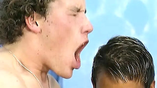 Two nasty German sluts enjoying DP foursome action