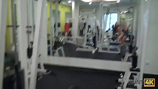Hunt4k. Linda Sweet forgets about working out and has porno