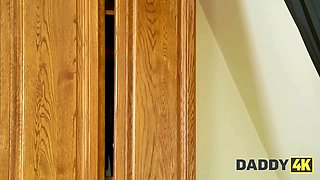 Daddy4k. Big Dick hooded hero revved out to be girlfriend's daddy!