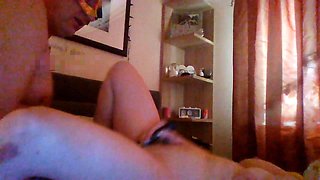 Wife and Hubby Ass Fetish Recorded on Web Camera