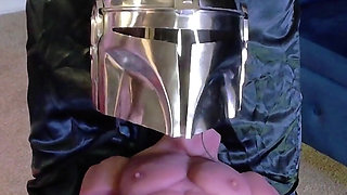 Mando’s Panty Tease and Blowjob