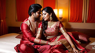 Tight Pussy Indian Stepmom agrees to share bed with stepson