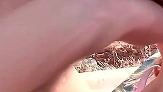 Hot threesome with two hot lesbians and huge dick part two