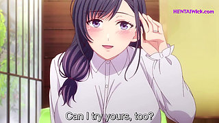 CHEATING SLUT WIFE gets CREAMPIE After Pussy LICKING - Anime Hentai(ENG Sub)