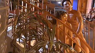Blonde Couple's Hot Vintage Passion in a Homemade Blowjob Rush